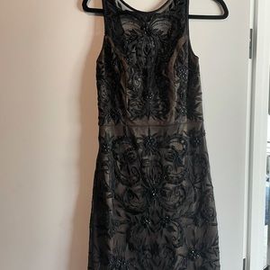 Sue Wong beaded cocktail dress